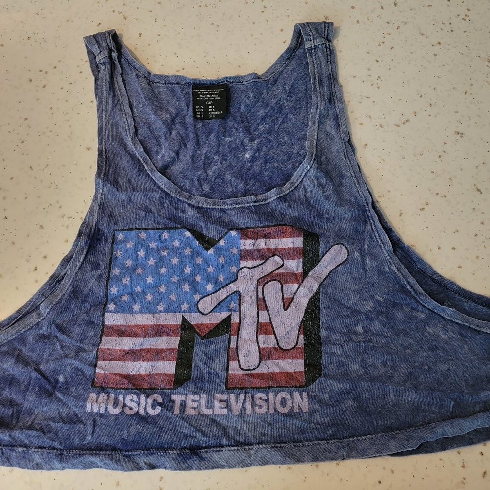 MTV Crop Top Tank